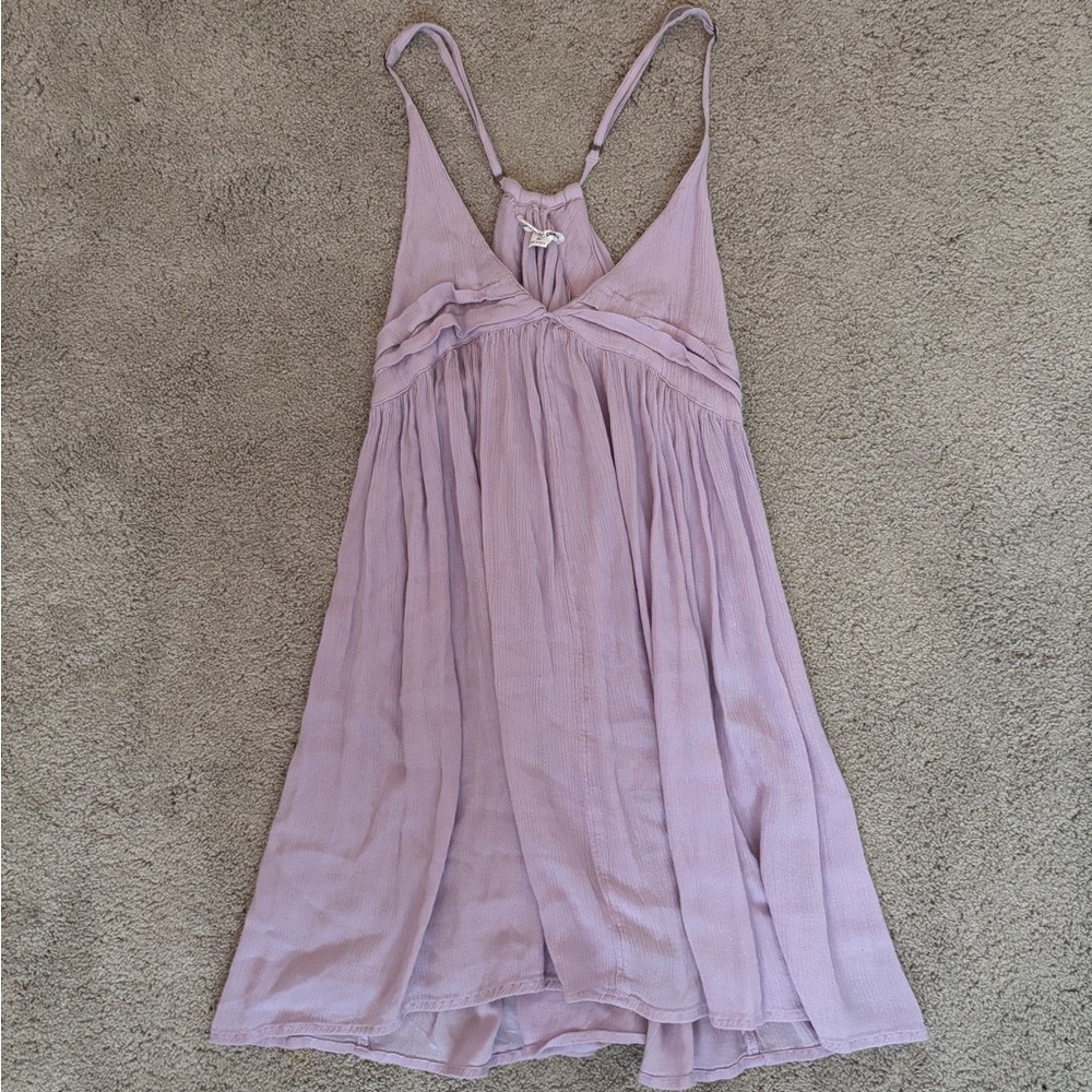 O’Neil Purple Babydoll Dress